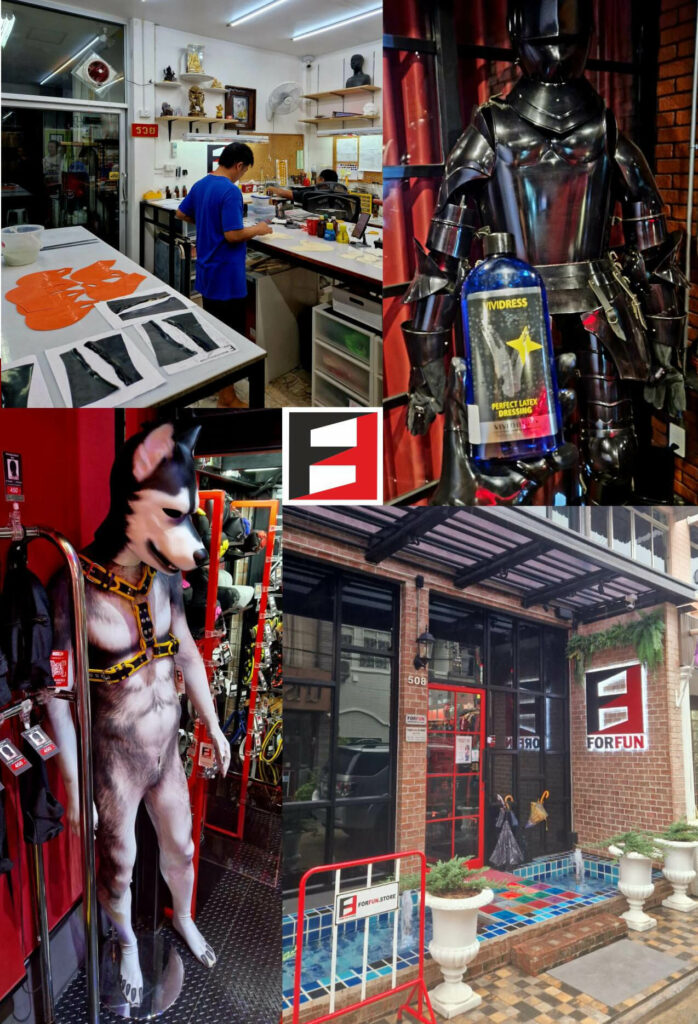 Collage des For fun stores in Bangkok - Vivishine Händler und Partner